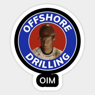 Oil & Gas Offshore Drilling Classic Series - OIM Sticker